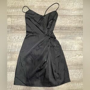 Elegant Black Mini Dress size large